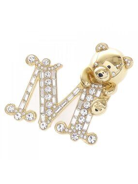 Max Mara Brooch Gold